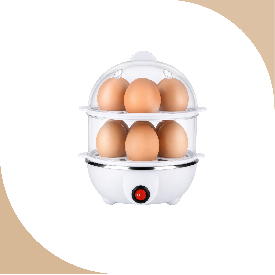 HERVIDOR DE  HUEVOS 2 NIVELES (80482)