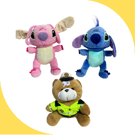 PELUCHE LOTSO, STITCH, PROFESIONES