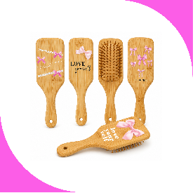 CEPILLO DE MADERA PARA CABELLO (CH1440)