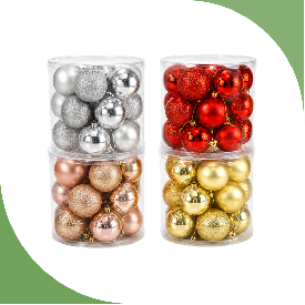 SET DE BOLAS 6CM (80294)