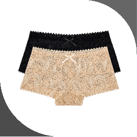 BOXER ENCAJE DAMA 707