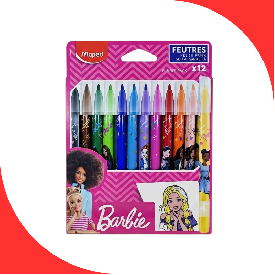 PLUMONES BARBIE X12 MAPED
