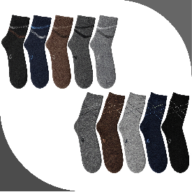 MEDIAS ANGORA INVIERNO CABALLERO